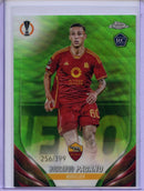 2023-24 Topps Chrome UEFA Riccardo Pagano Neon Green Wave Refractor 256/399