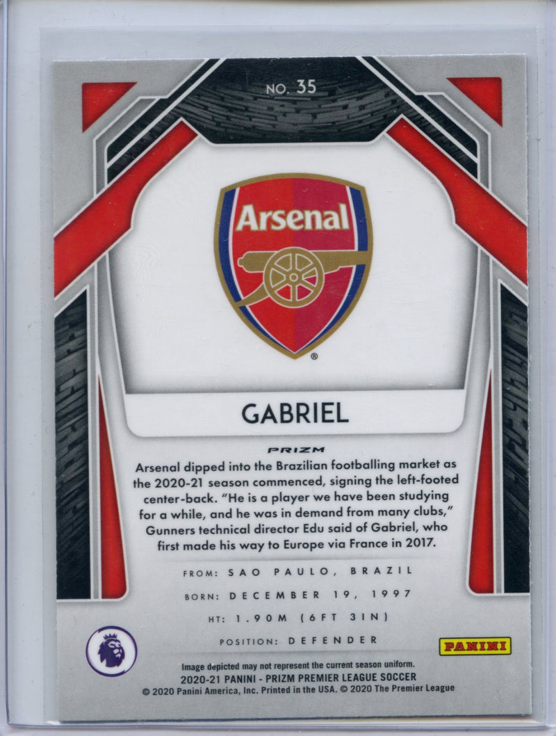 2020-21 Panini Prizm Premier League Gabriel Pink Ice
