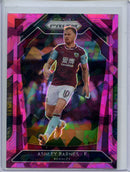 2020-21 Panini Prizm Premier League Ashley Barnes Pink Ice