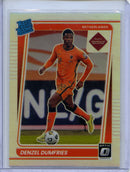 2021-22 Panini Donruss Road To Qatar Denzel Dumfries Optic Holo