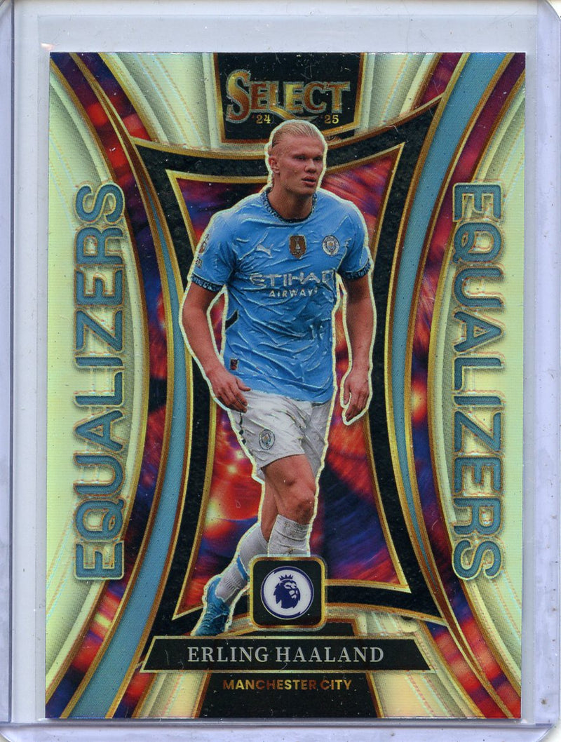 2024-25 Panini Select Premier League Erling Haaland Equalizers