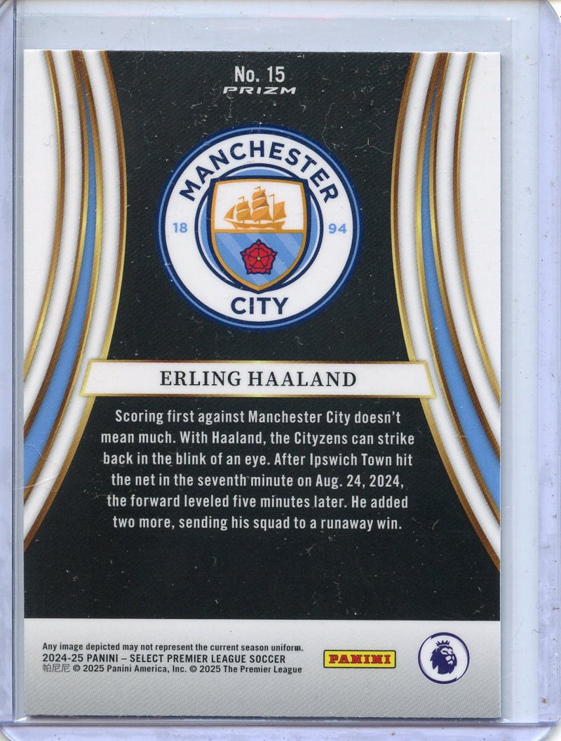 2024-25 Panini Select Premier League Erling Haaland Equalizers