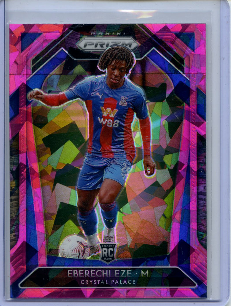 2020-21 Panini Prizm Premier League Eberechi Eze Pink Ice
