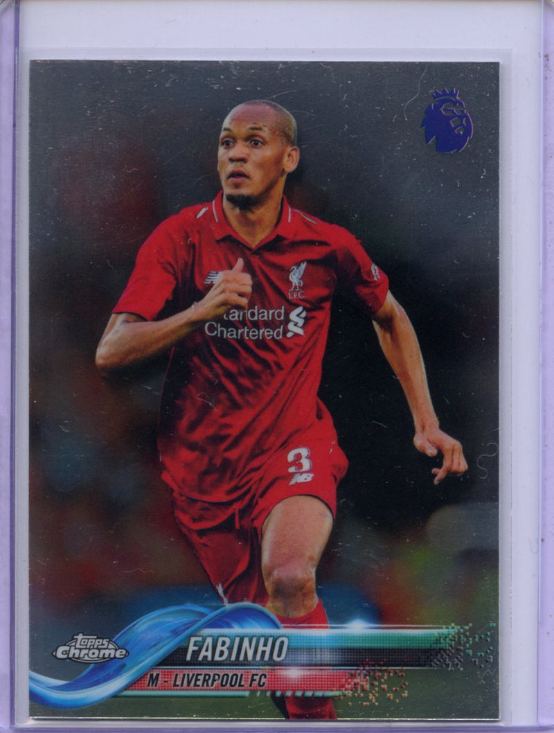 2018-19 Topps Chrome Premier League Fabinho