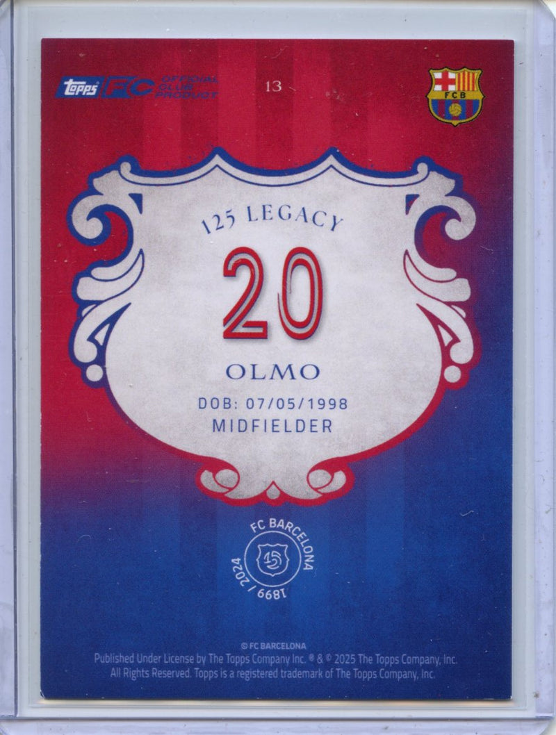 2024-25 Barcelona 125th Anniversary Dani Olmo Legacy