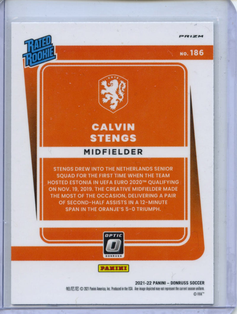 2021-22 Panini Donruss Road To Qatar Calvin Stengs Optic Holo