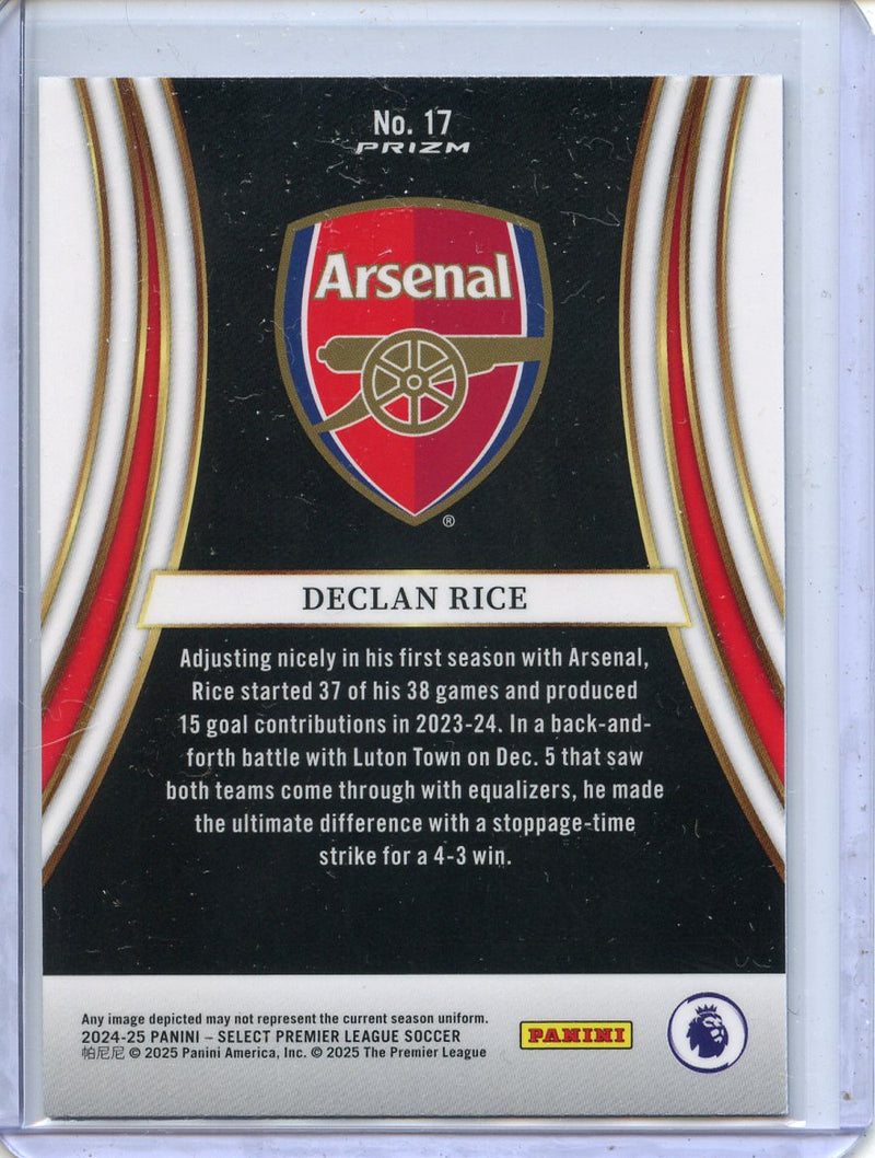 2024-25 Panini Select Premier League Declan Rice Equalizers