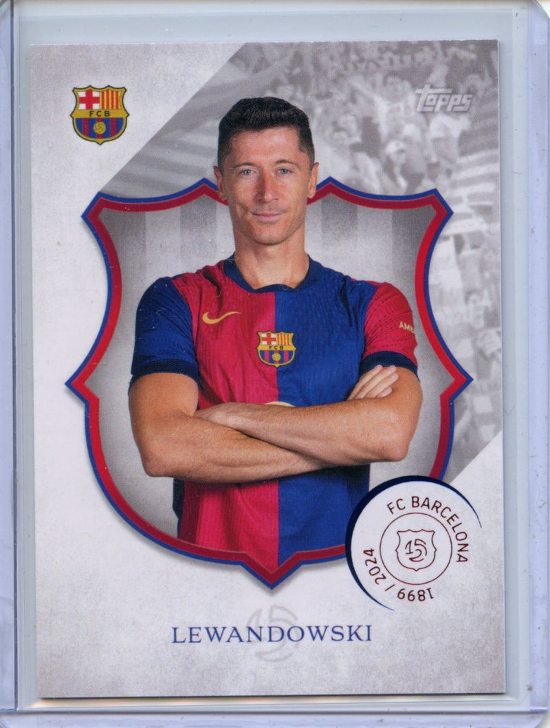 2024-25 Barcelona 125th Anniversary Robert Lewandowski Legacy