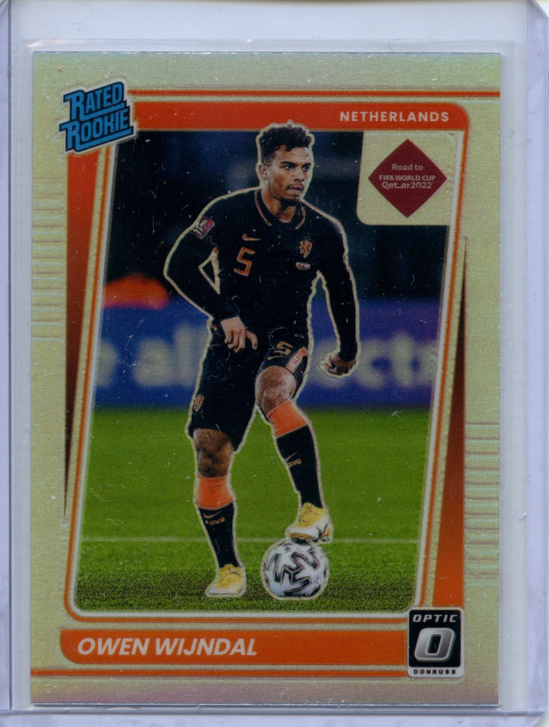 2021-22 Panini Donruss Road To Qatar Owen Wijndal Optic Holo