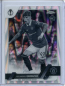 2022-23 Topps Chrome UEFA Alejandro Garnacho Black & White Ray Wave