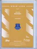 2026-27 Topps Flagship EPL Wayne Rooney Gold Lion