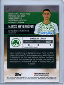 2021-22 Topps Bundesliga Stadium Club Chrome Marco Meyerhofer Wave