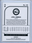 2019-20 NBA Hoops Joel Embiid Neon Green