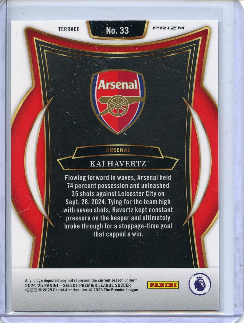 2024-25 Panini Select Premier League Kai Havertz Terrace Silver