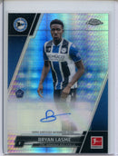 2021-22 Topps Chrome Bundesliga Soccer Bryan Lasme Autograph Prism 120/175