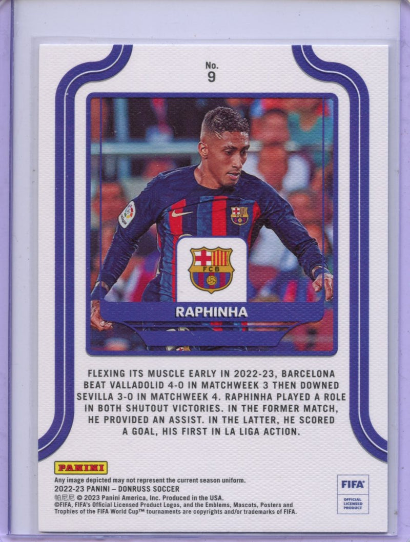 2022-23 Donruss FIFA Raphinha Elite Series