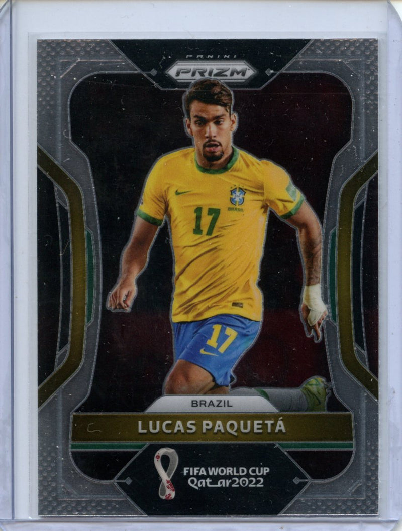 2022 Panini Prizm FIFA World Cup Qatar Lucas Paqueta