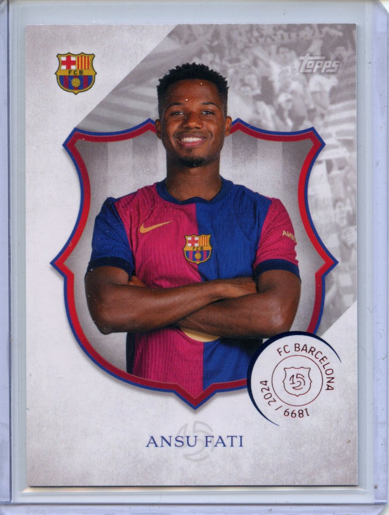 2024-25 Barcelona 125th Anniversary Ansu Fati Legacy