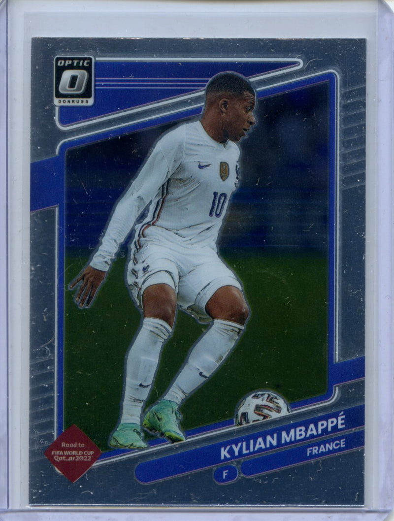 2021-22 Panini Donruss Road To Qatar Kylian Mbappe Optic
