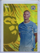 2026-27 Topps Flagship EPL Erling Haaland Gold Lion