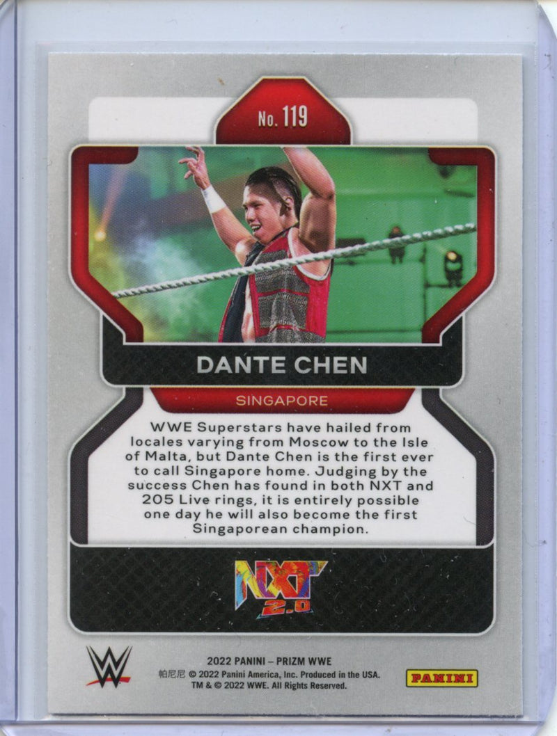 2022 Prizm WWE Dante Chen