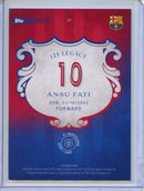2024-25 Barcelona 125th Anniversary Ansu Fati Legacy
