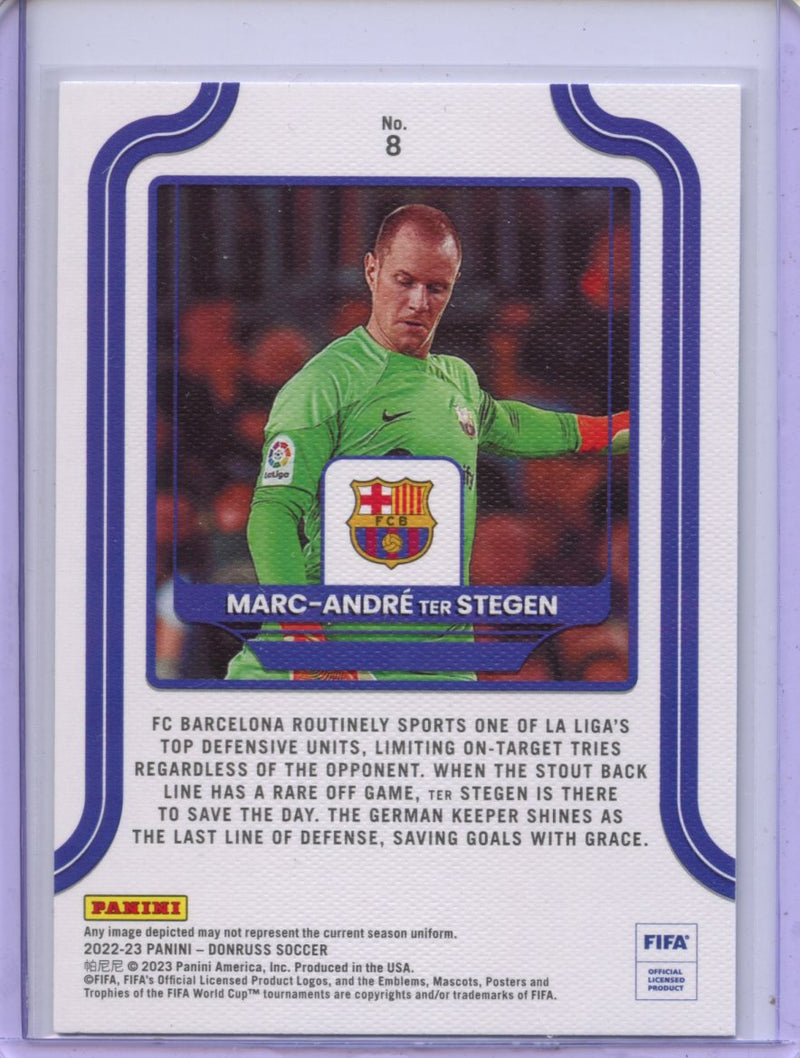 2022-23 Donruss FIFA Marc-Andre Ter Stegen Elite Series