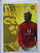 2026-27 Topps Flagship EPL David Beckham Gold Lion