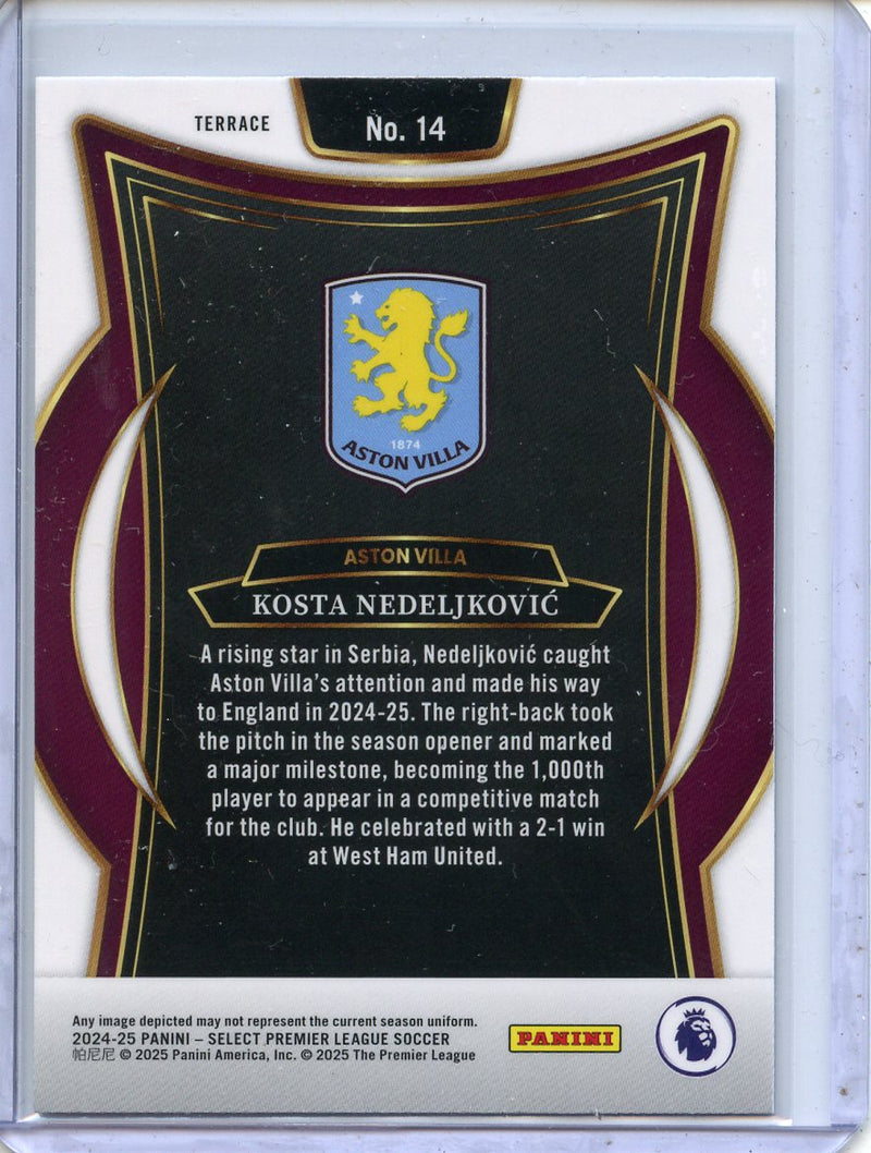 2024-25 Panini Select Premier League Kosta Nedeljkovic Terrace