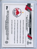 2022-23 Topps Chrome UEFA Dijon Kameri Black & White Ray Wave