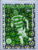 2024-25 Topps Chrome UEFA Club CompsKyogo Furuhashi Logofractor Nightvision