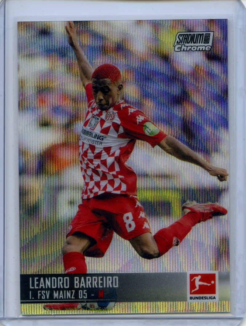 2021-22 Topps Bundesliga Stadium Club Chrome Leandro Barreiro Wave