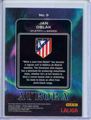 2025-26 Panini Pitch Kings Jan Oblak Aurora