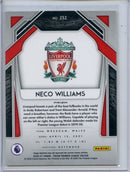 2020-21 Panini Prizm Premier League Neco WIlliams Red Ice