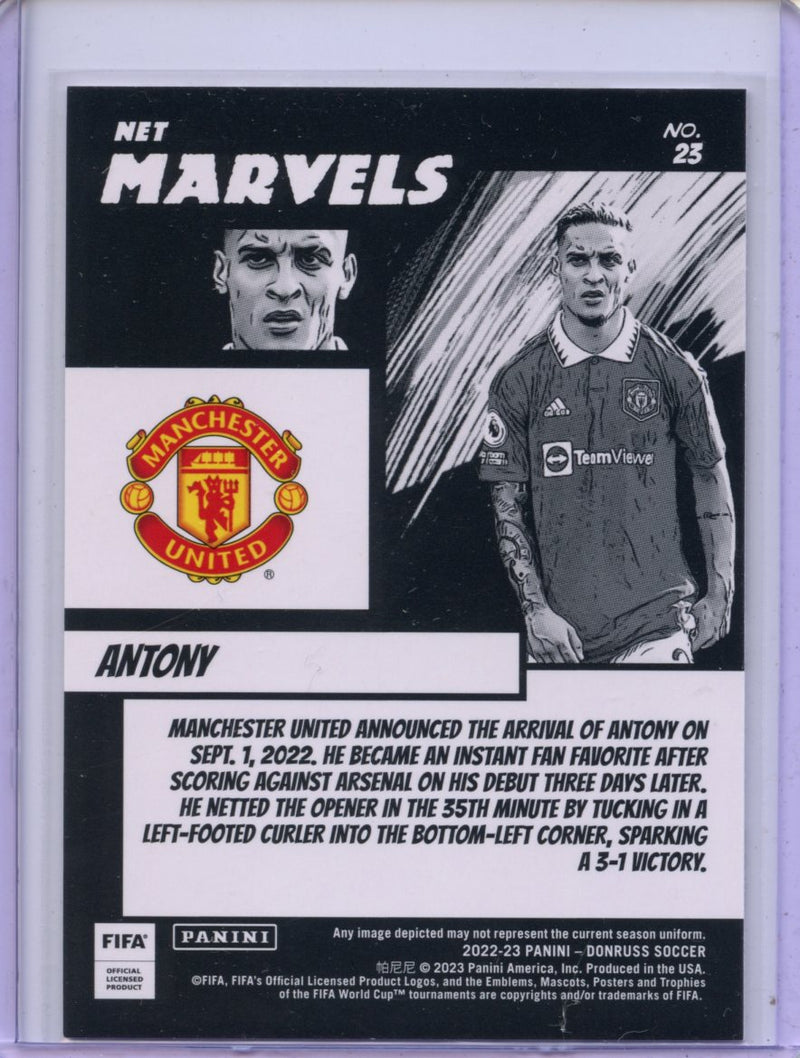 2022-23 Donruss FIFA Antony Net Marvels