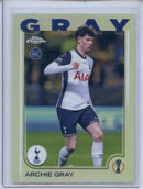 2024-25 Topps Chrome UEFA Club Comps Archie Gray Refractor