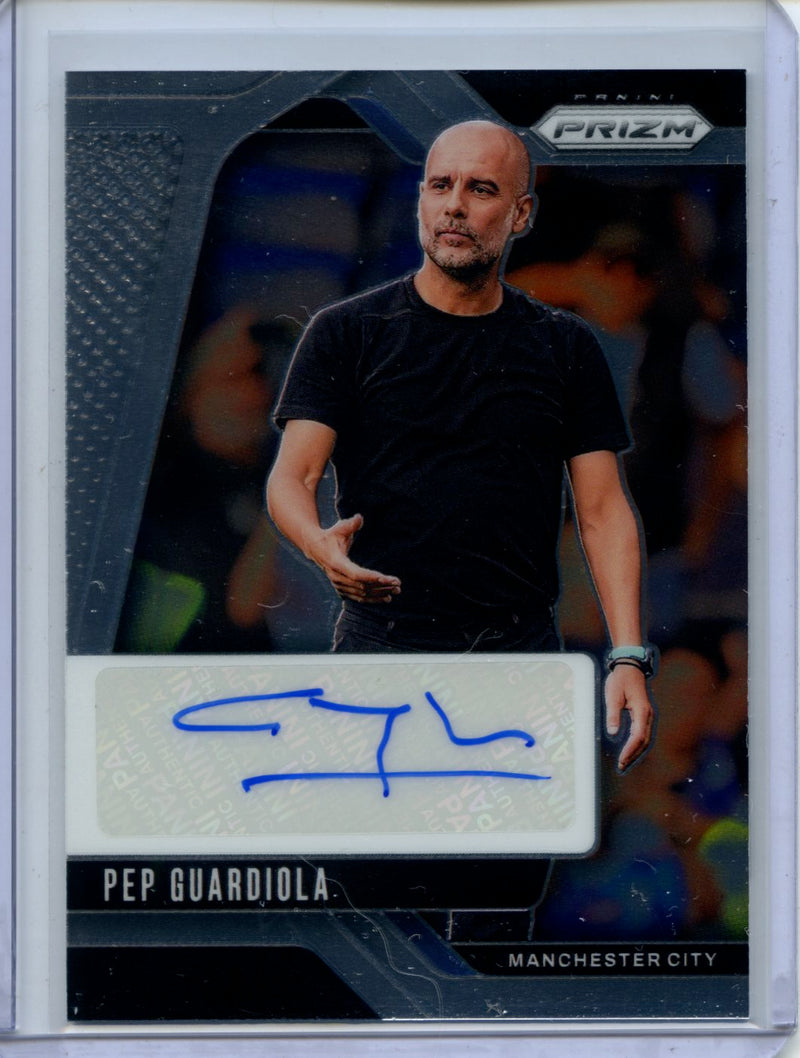 2024-25 Panini Prizm Premier League Pep Guardiola Autograph