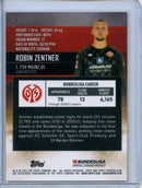 2021-22 Topps Bundesliga Stadium Club Chrome Robin Zentner Wave
