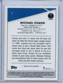 2021 Topps Chrome Tennis Michael Chang