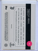 2024-25 Topps Chrome UEFA Club Comps Timothy Weah Refractor