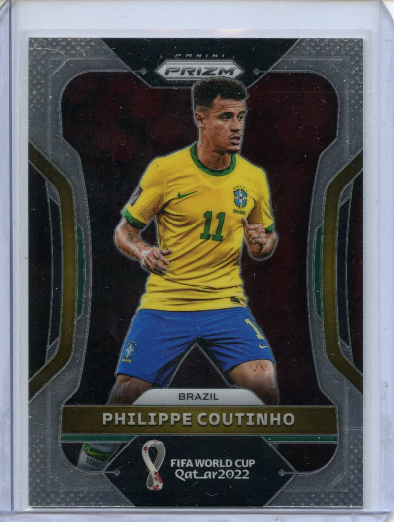 2022 Panini Prizm FIFA World Cup Qatar Philippe Coutinho