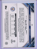 2023-24 Topps Chrome UEFA Jeremy Doku Neon Green Wave Refractor 280/399