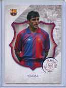 2024-25 Barcelona 125th Anniversary Miguel Angel Nadal Legacy