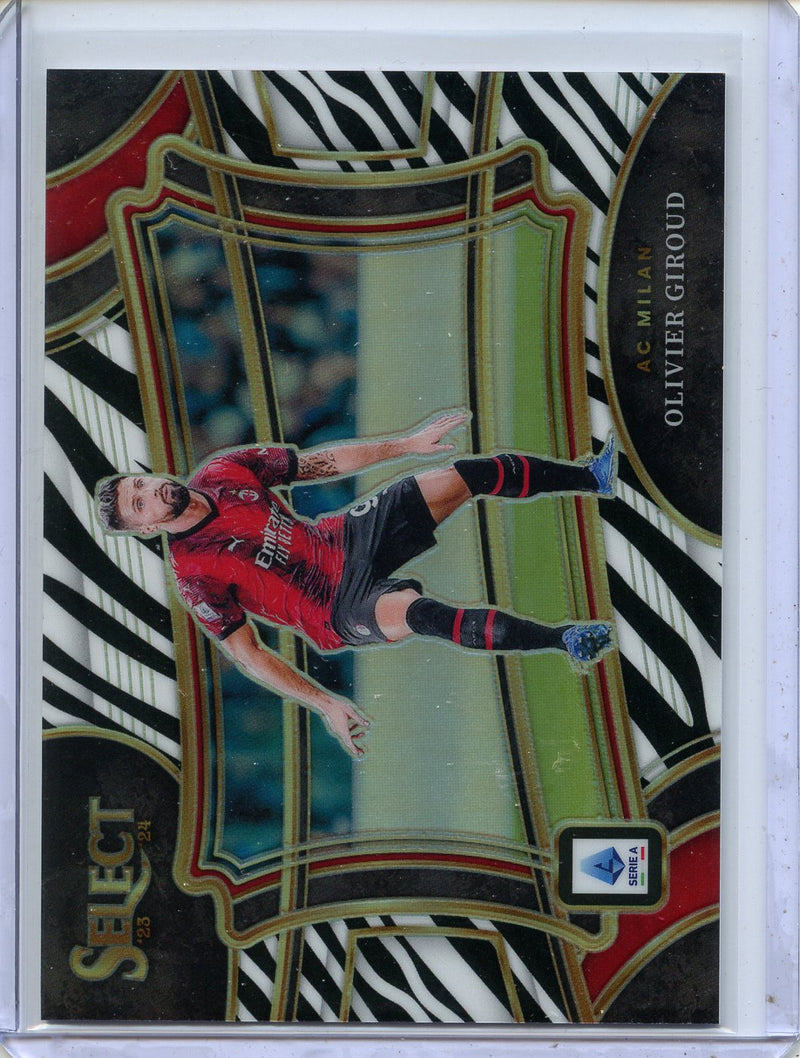 2023-24 Select Serie A Olivier Giroud Field Level Zebra 11/20