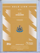 2026-27 Topps Flagship EPL Alan Shearer Gold Lion