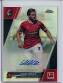 2021-22 Topps Chrome Bundesliga Soccer Lucas Holer Autograph Refractor