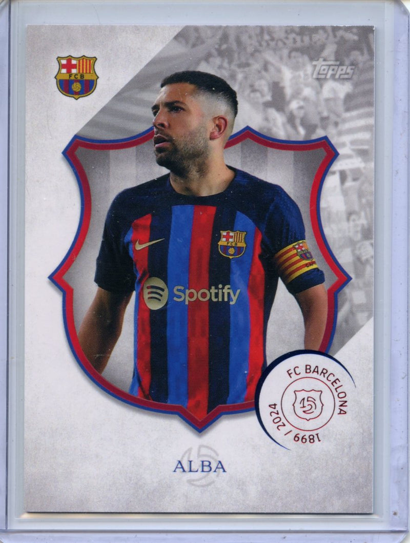 2024-25 Barcelona 125th Anniversary Jordi Alba Legacy