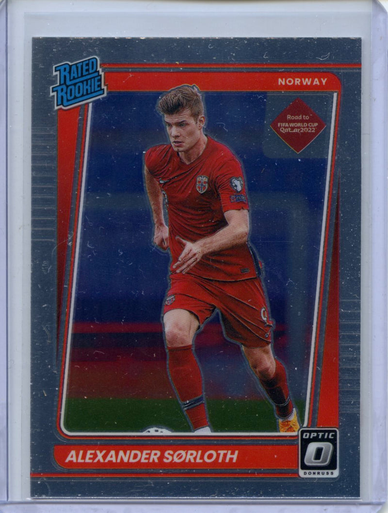 2021-22 Panini Donruss Road To Qatar Alexander Sorloth Optic