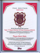 2024-25 Topps Bayern 125th Anniversary Paul Breitner Mia San Mia Autograph 11/33