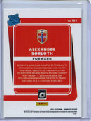 2021-22 Panini Donruss Road To Qatar Alexander Sorloth Optic